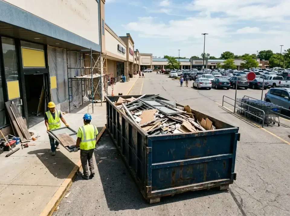 retail-store-renovation-debris-003 — frequently asked questions, Roll-off Dumpster Rentals in Albertville, AL
